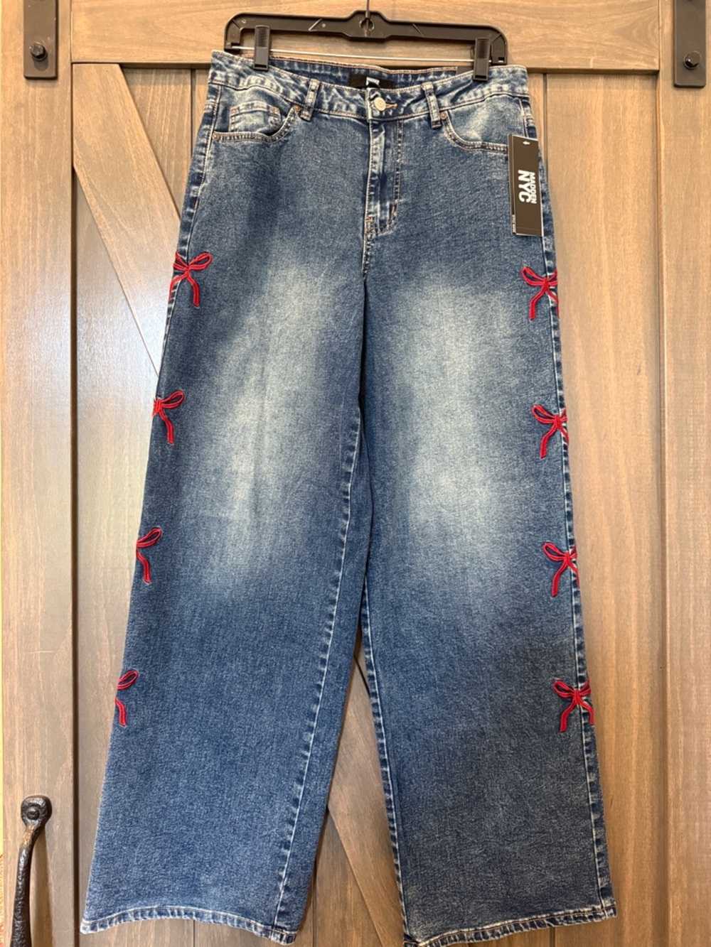Madden NYC Dark Wash Denim Jeans - Blue